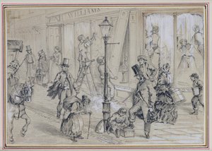 London Street Scene, illustrasjon til 